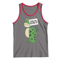 Turn The Volume Up Tank Top Resist Frog Portland Protest - Wonder Print Shop