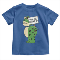 Turn The Volume Up Toddler T Shirt Resist Frog Portland Protest - Wonder Print Shop