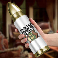 Turn The Volume Up Resist Bullet Tumbler Portland Frog Bear Penguin Protester - Wonder Print Shop