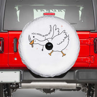 Sily Goose Meme Spare Tire Cover Funny Quote You Were Never An Option - Wonder Print Shop