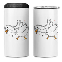 Sily Goose Meme 4 in 1 Can Cooler Tumbler Funny Quote You Were Never An Option - Wonder Print Shop