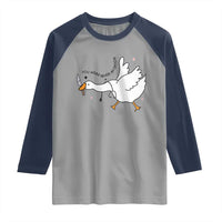 Sily Goose Meme Raglan Shirt Funny Quote You Were Never An Option - Wonder Print Shop