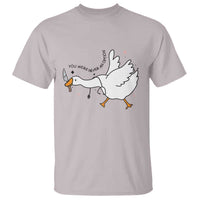 Sily Goose Meme T Shirt Funny Quote You Were Never An Option - Wonder Print Shop