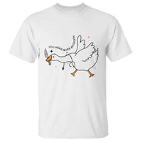 Sily Goose Meme T Shirt Funny Quote You Were Never An Option - Wonder Print Shop