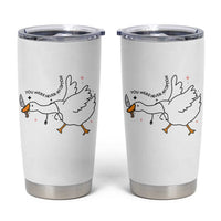 Sily Goose Meme Tumbler Cup Funny Quote You Were Never An Option - Wonder Print Shop