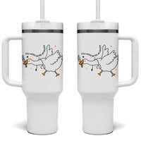 Sily Goose Meme Tumbler With Handle Funny Quote You Were Never An Option - Wonder Print Shop