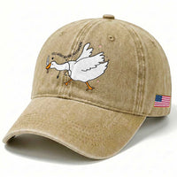 Sily Goose Meme Washed Cotton Baseball Cap Funny Quote You Were Never An Option