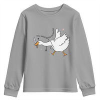 Sily Goose Meme Youth Sweatshirt Funny Quote You Were Never An Option - Wonder Print Shop