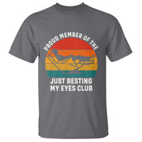 Funny Dad T Shirt Proud Member Of The Just Resting My Eyes Club - Wonder Print Shop