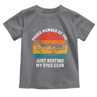 Funny Dad Toddler T Shirt Proud Member Of The Just Resting My Eyes Club - Wonder Print Shop