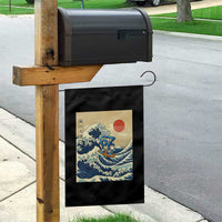 Funny Six Seven Surfing Garden Flag The Great Wave Kanagawa Japanese 67 Brainrot Meme
