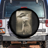 Funny Six Seven Spare Tire Cover Screaming Groundhog UFO Meme