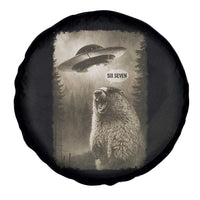 Funny Six Seven Spare Tire Cover Screaming Groundhog UFO Meme