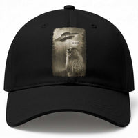 Funny Six Seven Baseball Cap Screaming Groundhog UFO Meme