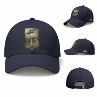 Funny Six Seven Baseball Cap Screaming Groundhog UFO Meme
