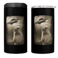 Funny Six Seven 4 in 1 Can Cooler Tumbler Screaming Groundhog UFO Meme