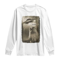 Funny Six Seven Long Sleeve Shirt Screaming Groundhog UFO Meme
