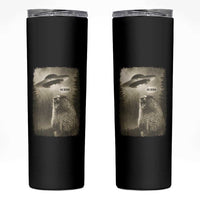 Funny Six Seven Skinny Tumbler Screaming Groundhog UFO Meme