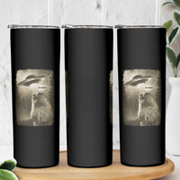 Funny Six Seven Skinny Tumbler Screaming Groundhog UFO Meme