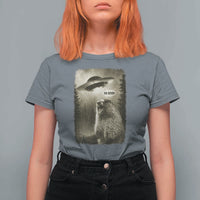 Funny Six Seven T Shirt For Women Screaming Groundhog UFO Meme