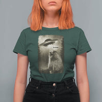 Funny Six Seven T Shirt For Women Screaming Groundhog UFO Meme