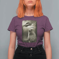 Funny Six Seven T Shirt For Women Screaming Groundhog UFO Meme