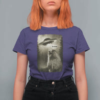 Funny Six Seven T Shirt For Women Screaming Groundhog UFO Meme