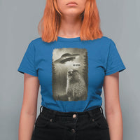 Funny Six Seven T Shirt For Women Screaming Groundhog UFO Meme