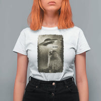 Funny Six Seven T Shirt For Women Screaming Groundhog UFO Meme