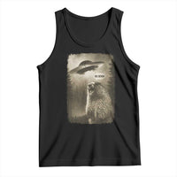 Funny Six Seven Tank Top Screaming Groundhog UFO Meme