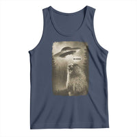 Funny Six Seven Tank Top Screaming Groundhog UFO Meme