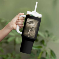 Funny Six Seven Tumbler With Handle Screaming Groundhog UFO Meme