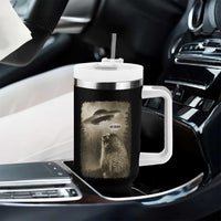 Funny Six Seven Tumbler With Handle Screaming Groundhog UFO Meme