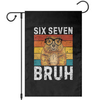 67 Groundhog Meme Garden Flag Funny Six Seven Bruh Groundhog Day - Wonder Print Shop