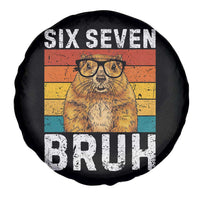 67 Groundhog Meme Spare Tire Cover Funny Six Seven Bruh Groundhog Day - Wonder Print Shop