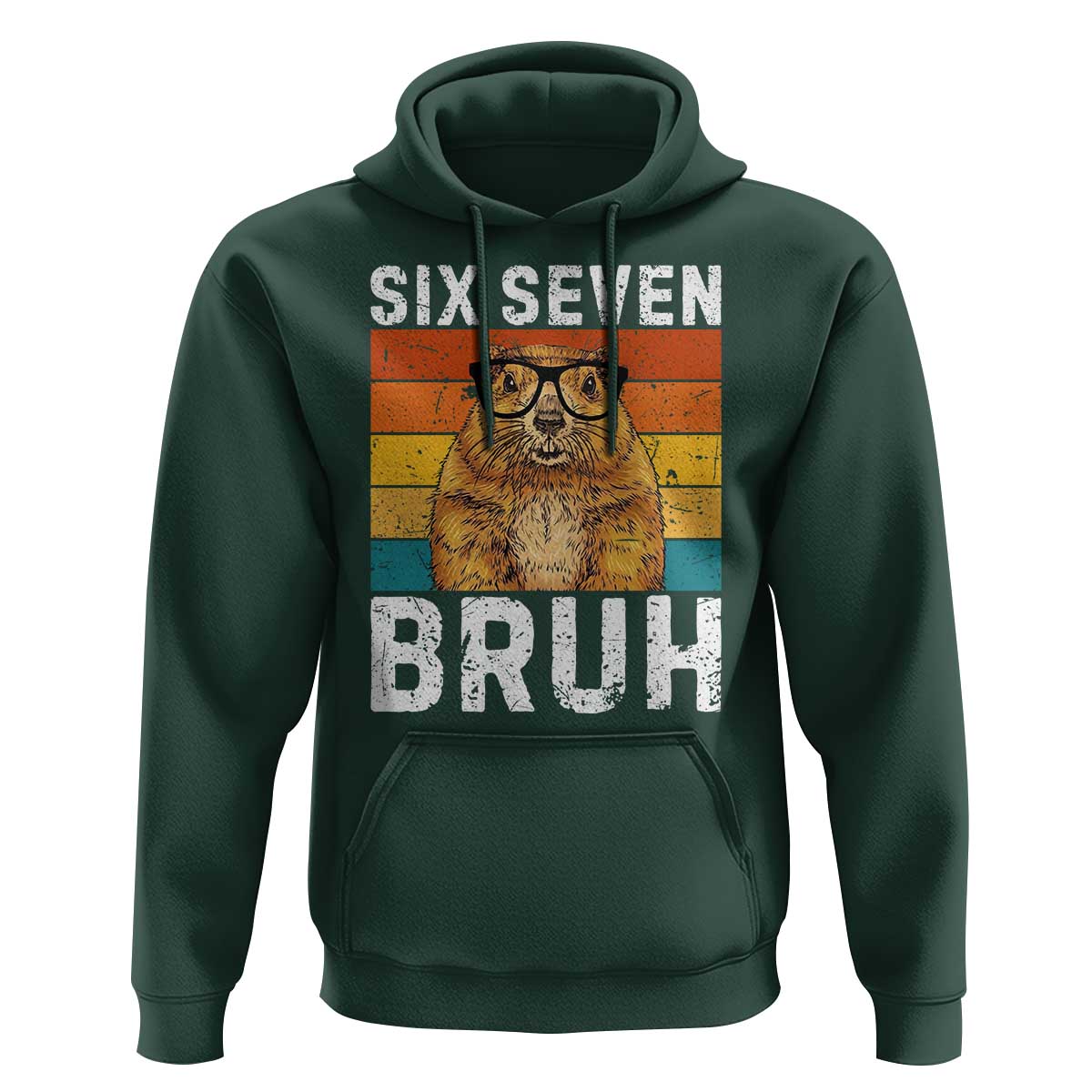 67 Groundhog Meme Hoodie Funny Six Seven Bruh Groundhog Day - Wonder Print Shop