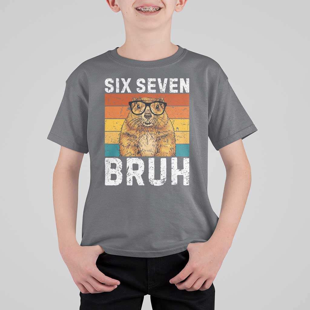 67 Groundhog Meme T Shirt For Kid Funny Six Seven Bruh Groundhog Day - Wonder Print Shop