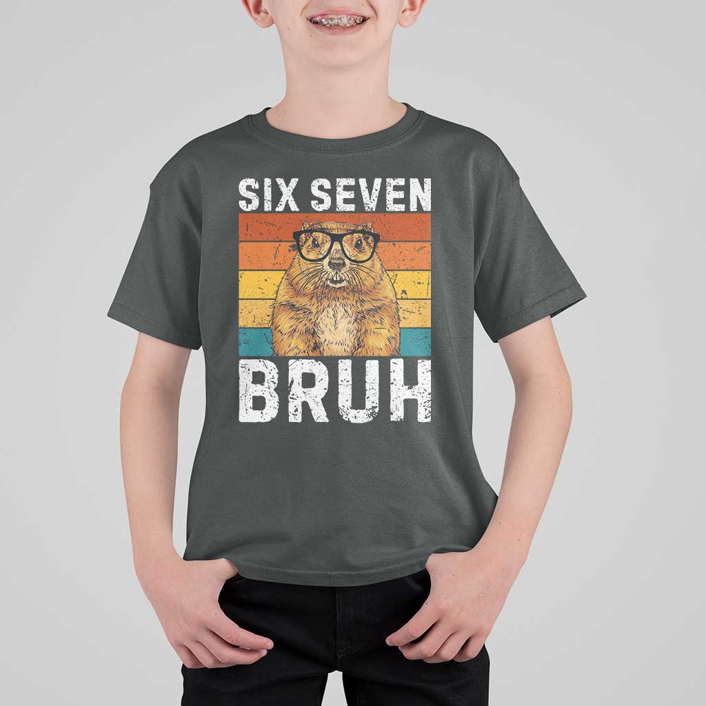 67 Groundhog Meme T Shirt For Kid Funny Six Seven Bruh Groundhog Day - Wonder Print Shop