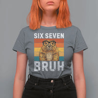 67 Groundhog Meme T Shirt For Women Funny Six Seven Bruh Groundhog Day - Wonder Print Shop