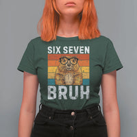 67 Groundhog Meme T Shirt For Women Funny Six Seven Bruh Groundhog Day - Wonder Print Shop