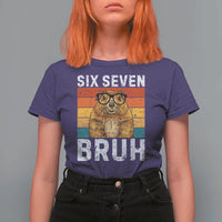 67 Groundhog Meme T Shirt For Women Funny Six Seven Bruh Groundhog Day - Wonder Print Shop
