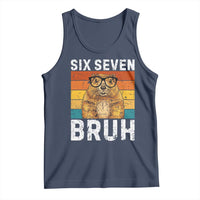 67 Groundhog Meme Tank Top Funny Six Seven Bruh Groundhog Day - Wonder Print Shop