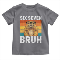 67 Groundhog Meme Toddler T Shirt Funny Six Seven Bruh Groundhog Day - Wonder Print Shop