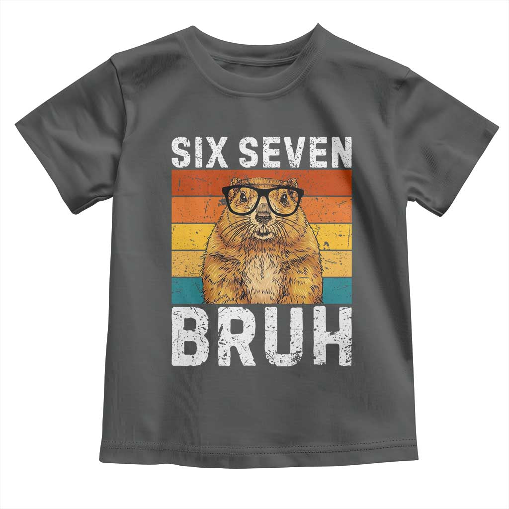 67 Groundhog Meme Toddler T Shirt Funny Six Seven Bruh Groundhog Day - Wonder Print Shop