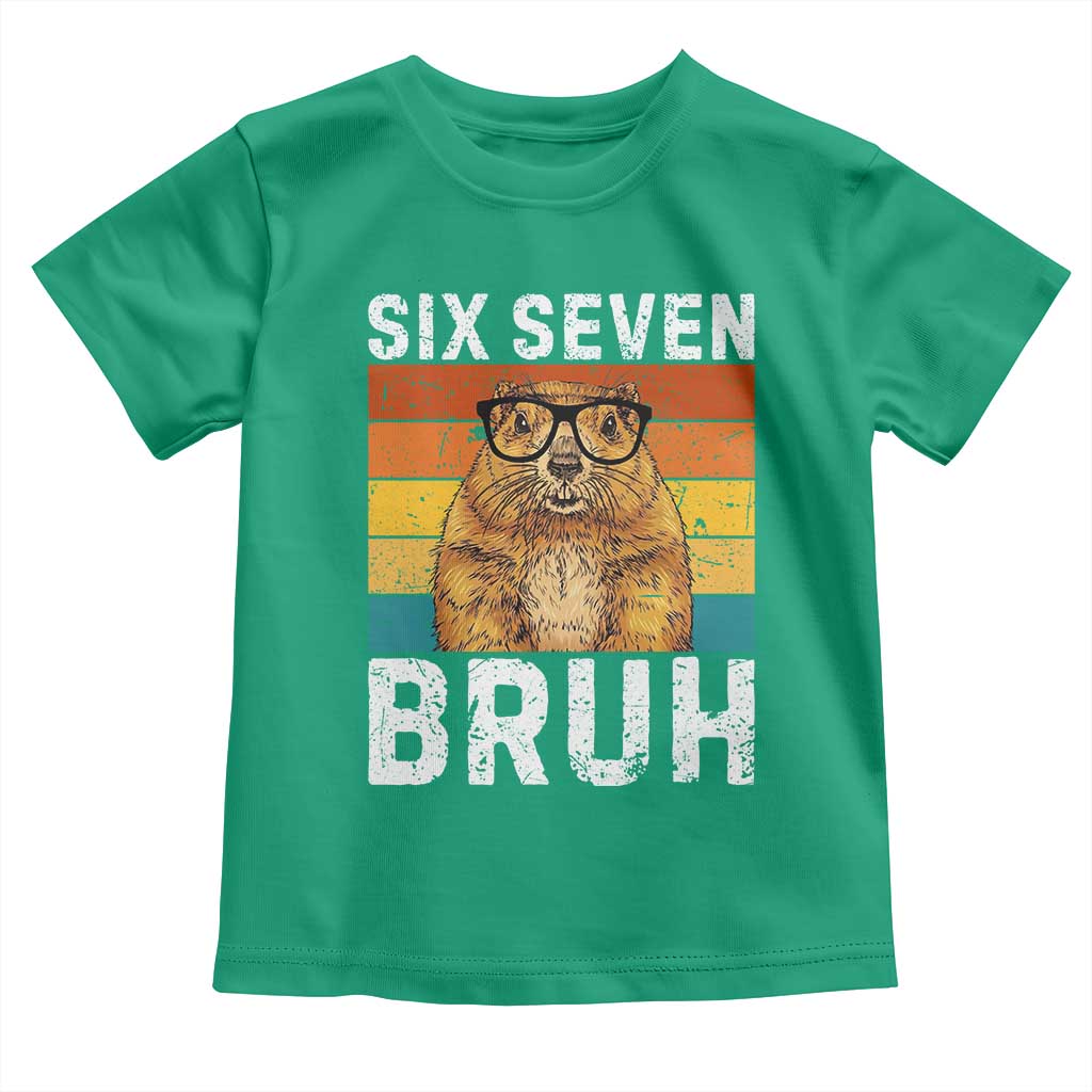 67 Groundhog Meme Toddler T Shirt Funny Six Seven Bruh Groundhog Day - Wonder Print Shop