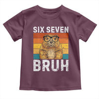 67 Groundhog Meme Toddler T Shirt Funny Six Seven Bruh Groundhog Day - Wonder Print Shop