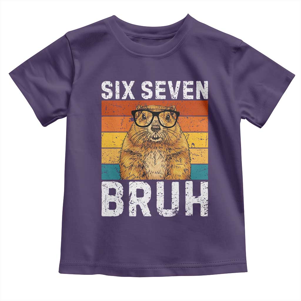 67 Groundhog Meme Toddler T Shirt Funny Six Seven Bruh Groundhog Day - Wonder Print Shop