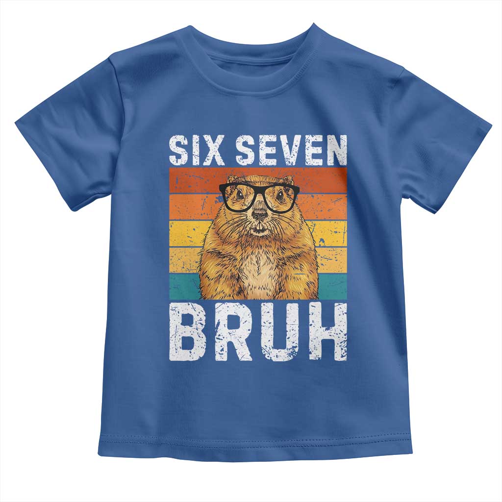 67 Groundhog Meme Toddler T Shirt Funny Six Seven Bruh Groundhog Day - Wonder Print Shop