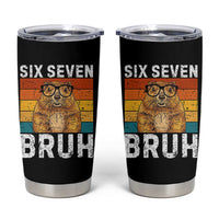67 Groundhog Meme Tumbler Cup Funny Six Seven Bruh Groundhog Day - Wonder Print Shop