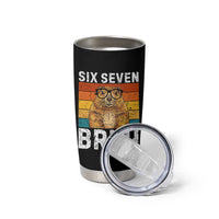 67 Groundhog Meme Tumbler Cup Funny Six Seven Bruh Groundhog Day - Wonder Print Shop